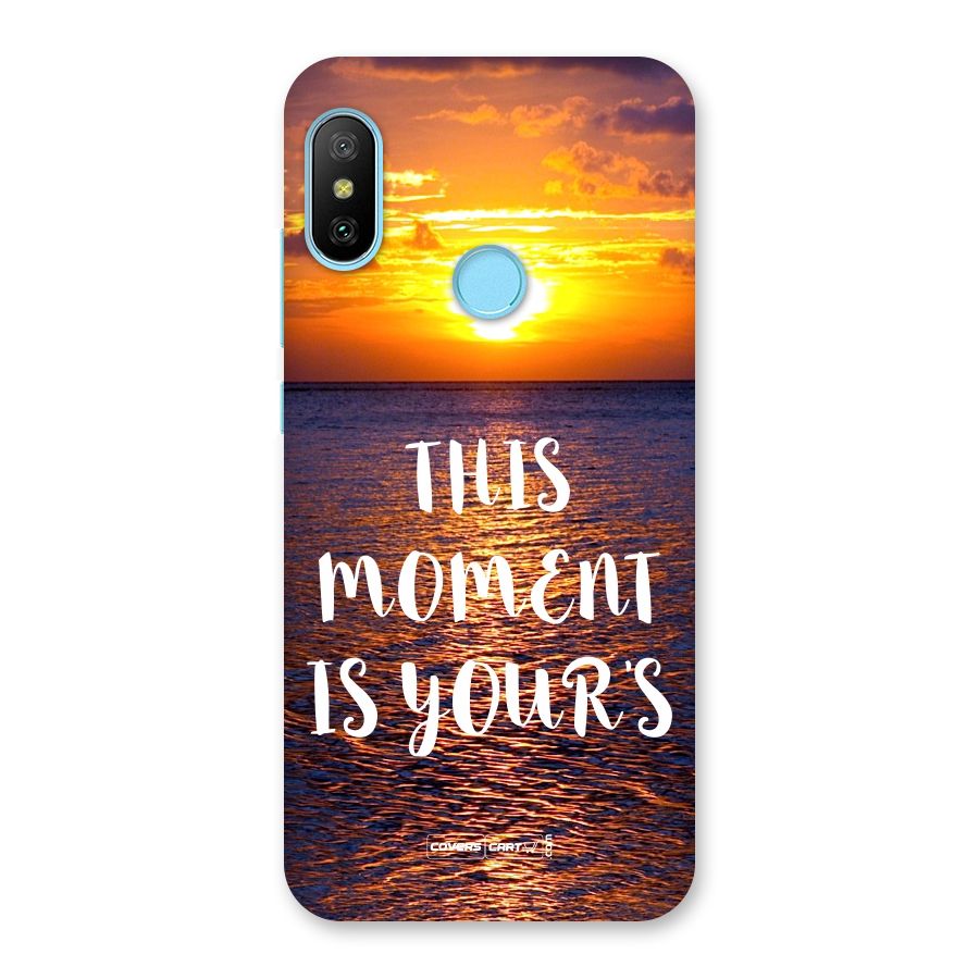 Moments Back Case for Redmi 6 Pro