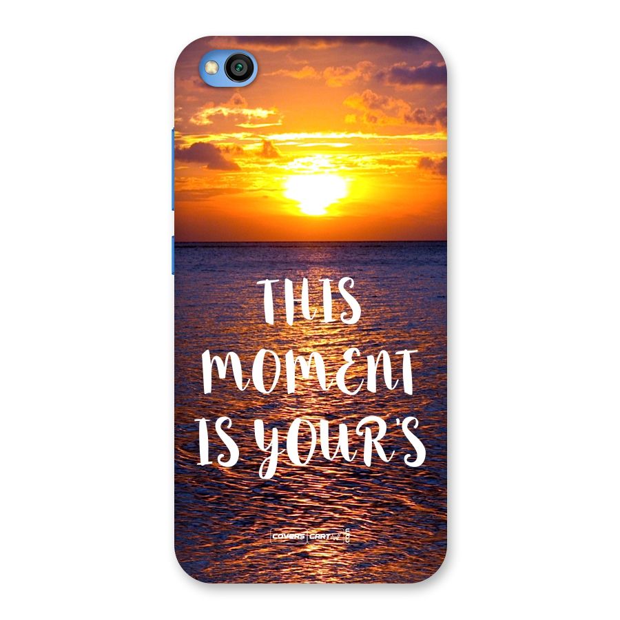 Moments Back Case for Redmi Go