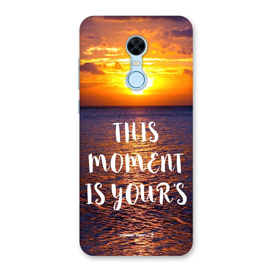 Moments Back Case for Redmi Note 5