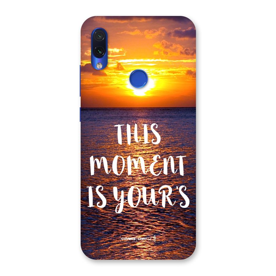 Moments Back Case for Redmi Note 7