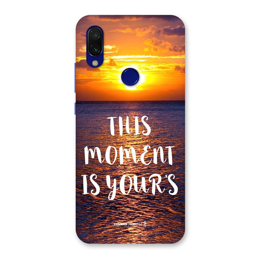 Moments Back Case for Redmi Y3