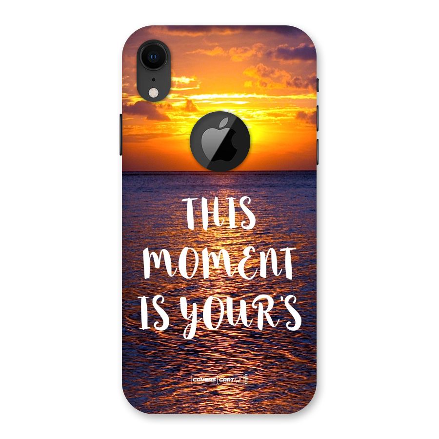 Moments Back Case for iPhone XR Logo Cut