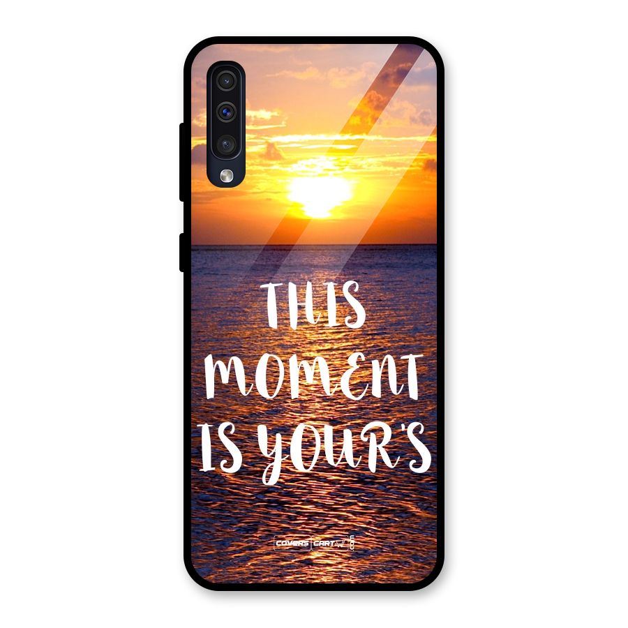 Moments Glass Back Case for Galaxy A50