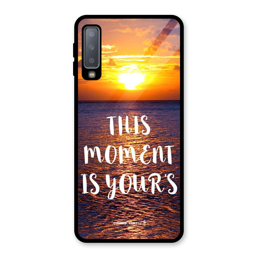 Moments Glass Back Case for Galaxy A7 (2018)