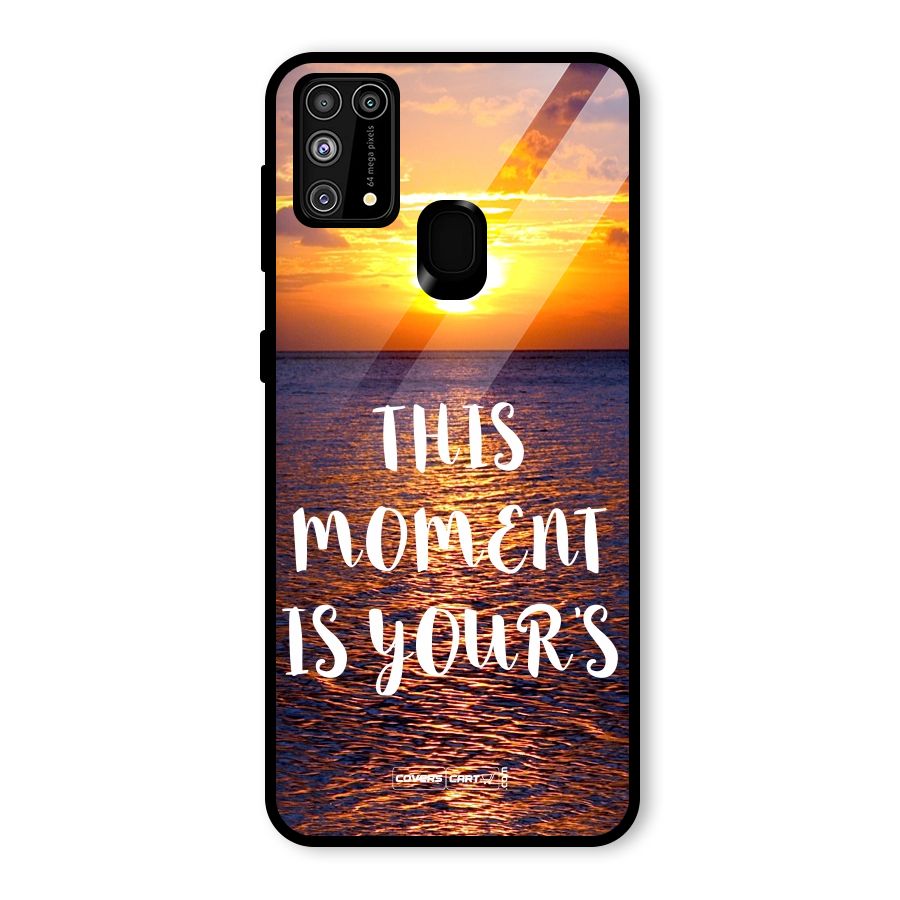 Moments Glass Back Case for Galaxy F41