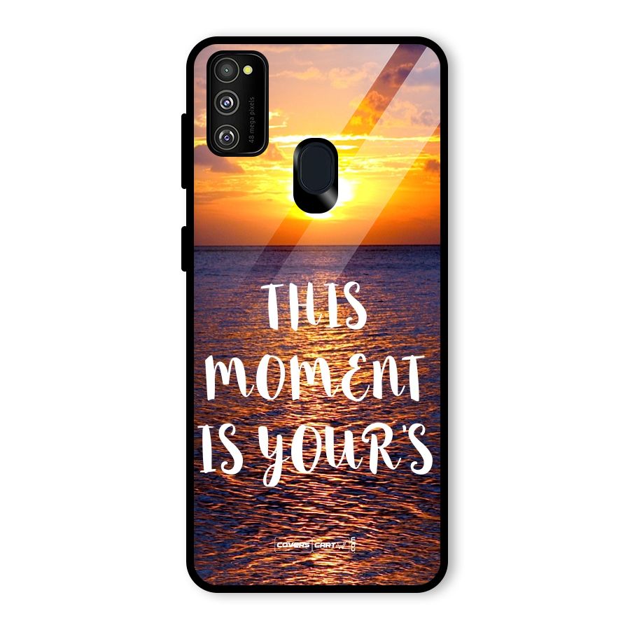 Moments Glass Back Case for Galaxy M30s