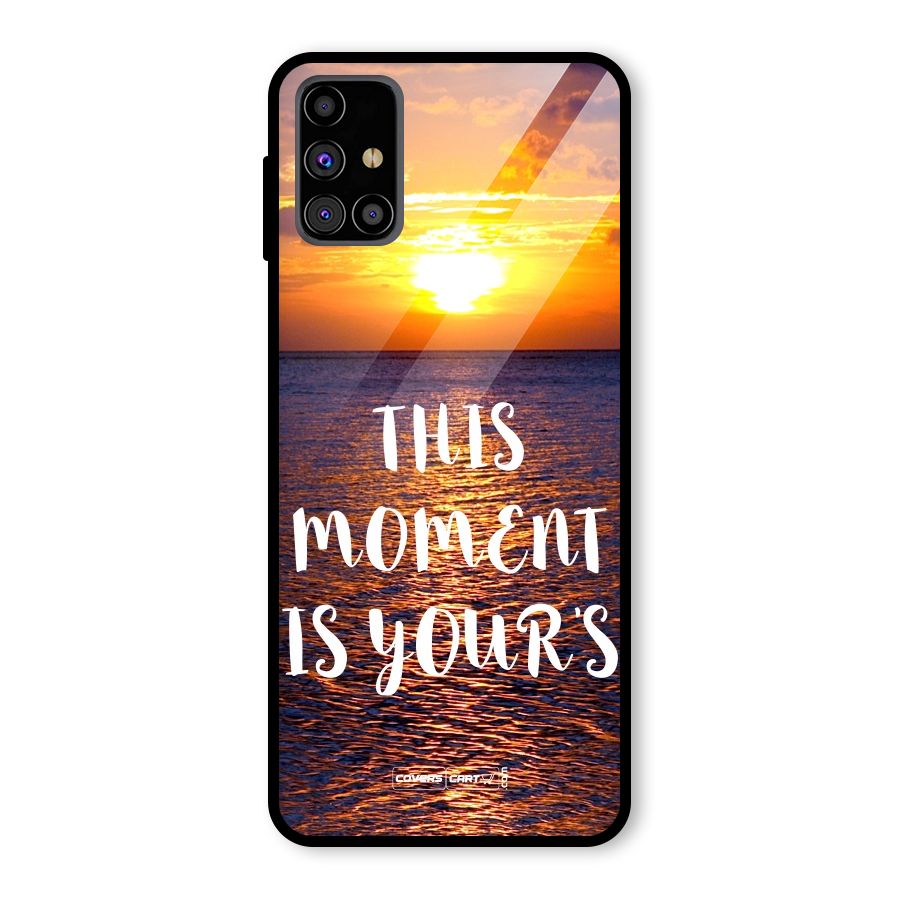 Moments Glass Back Case for Galaxy M31s