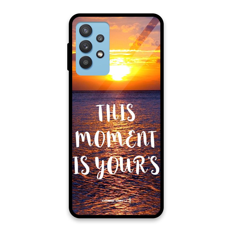Moments Glass Back Case for Galaxy M32 5G