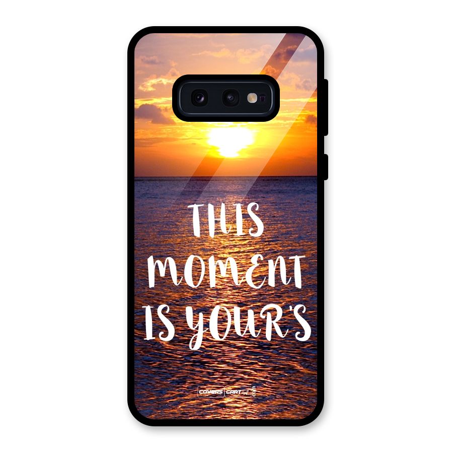 Moments Glass Back Case for Galaxy S10e