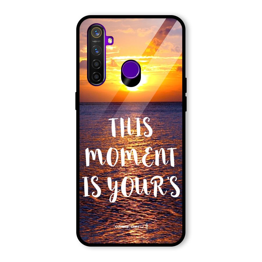 Moments Glass Back Case for Realme 5 Pro