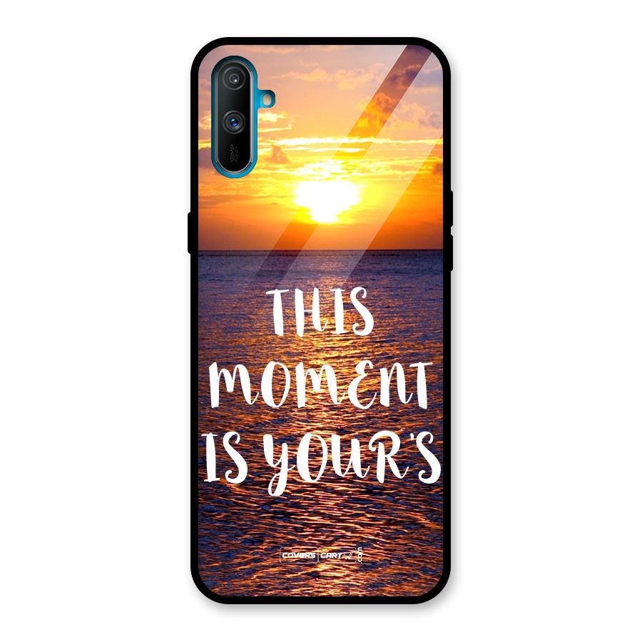 Moments Glass Back Case for Realme C3