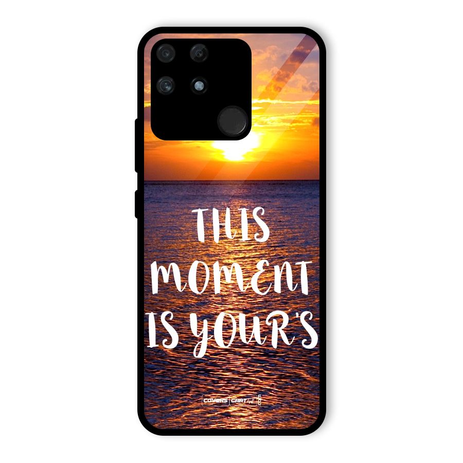 Moments Glass Back Case for Realme Narzo 50A