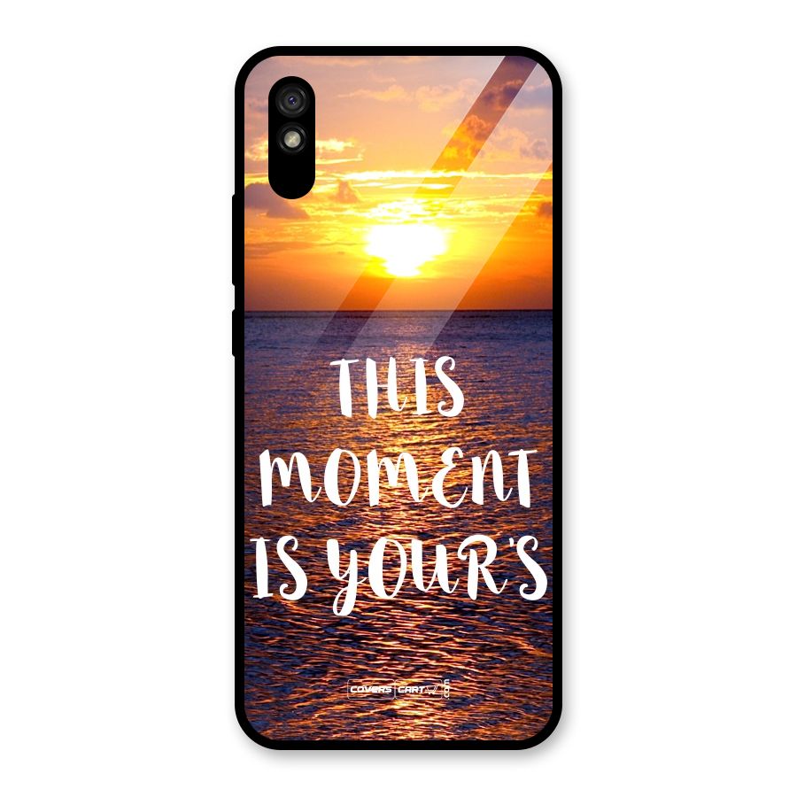 Moments Glass Back Case for Redmi 9A