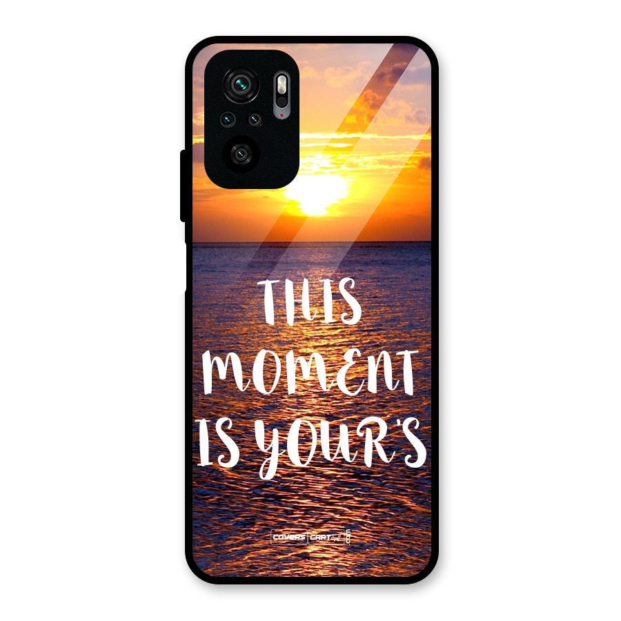 Moments Glass Back Case for Redmi Note 10S