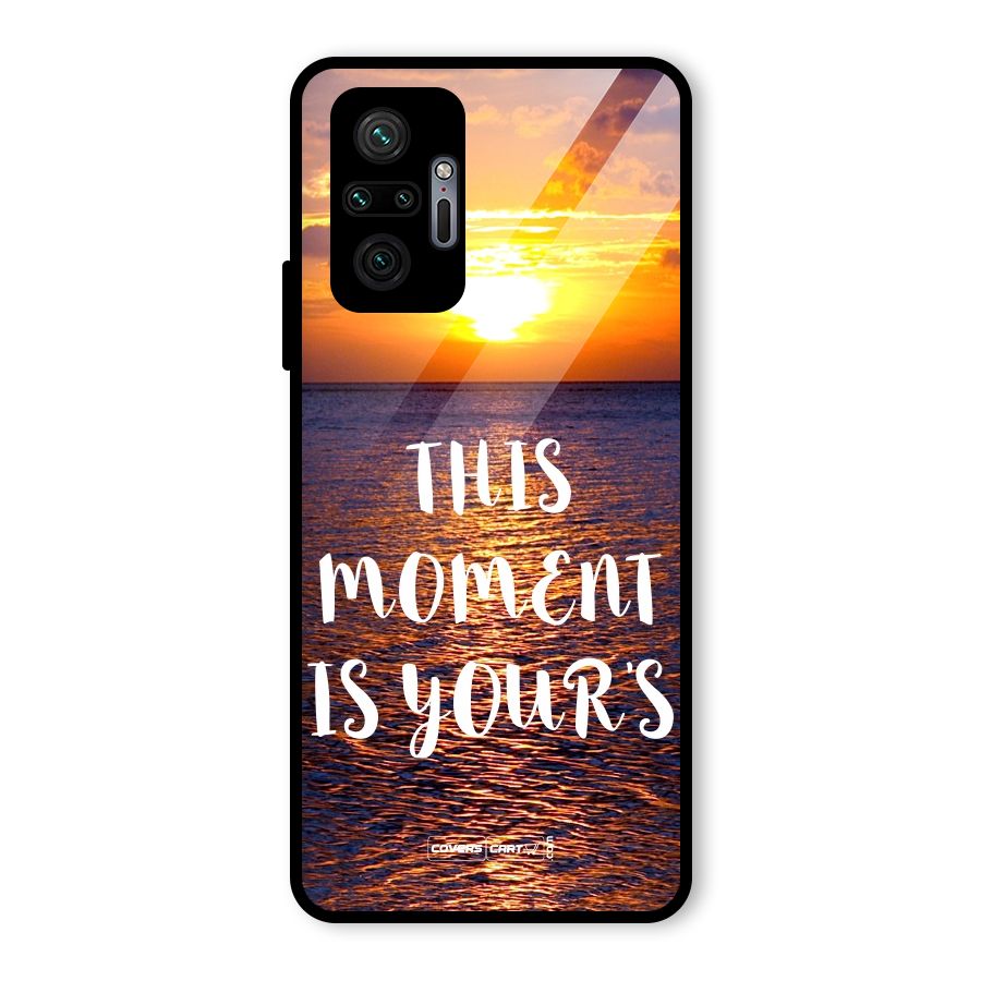 Moments Glass Back Case for Redmi Note 10 Pro Max