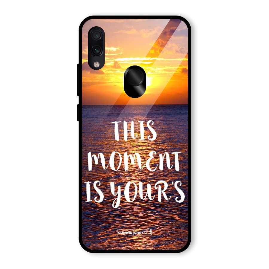 Moments Glass Back Case for Redmi Note 7 Pro