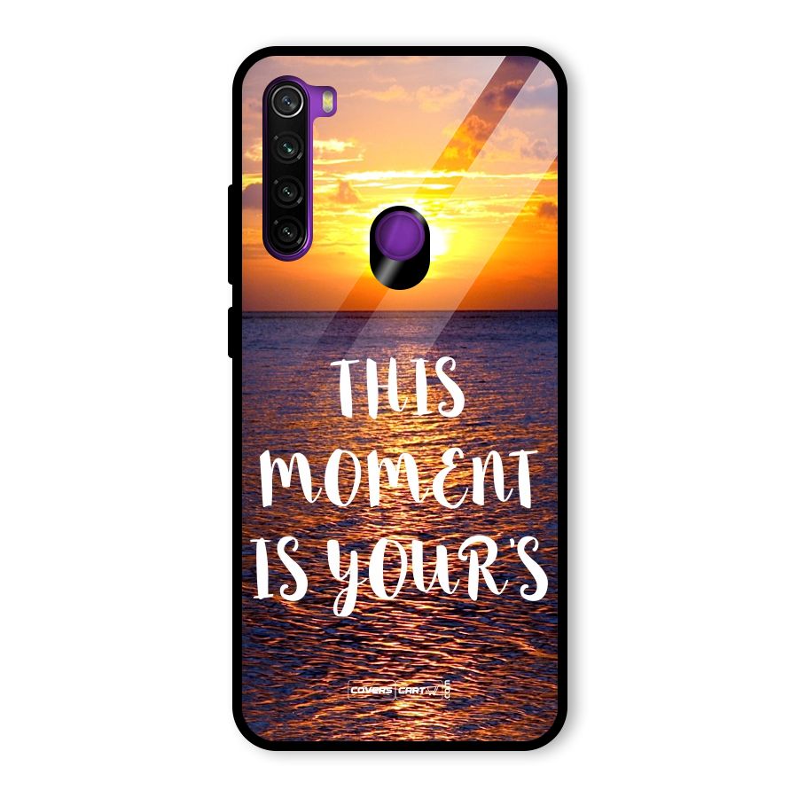 Moments Glass Back Case for Redmi Note 8