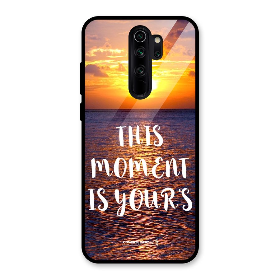 Moments Glass Back Case for Redmi Note 8 Pro