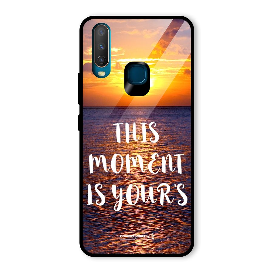 Moments Glass Back Case for Vivo U10