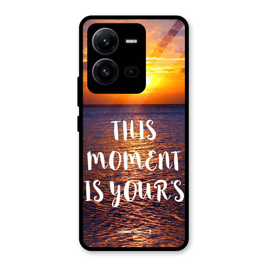 Moments Glass Back Case for Vivo V25