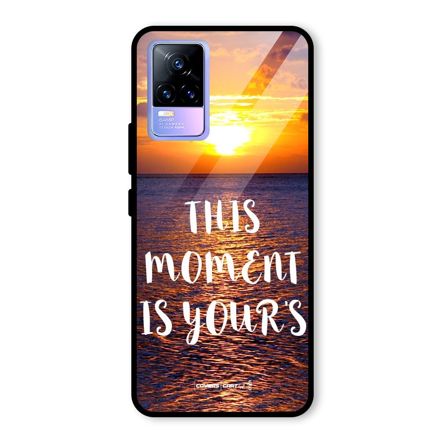 Moments Glass Back Case for Vivo Y73
