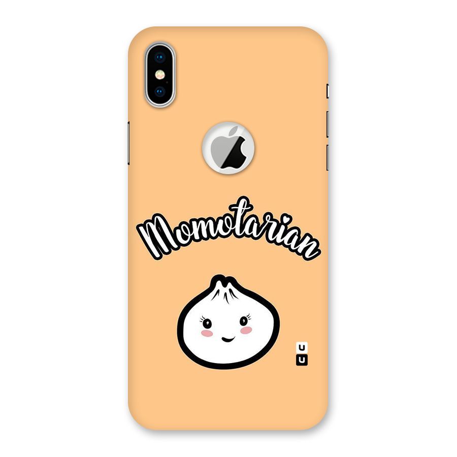 Momotarian Back Case for iPhone X Logo Cut