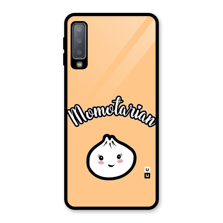 Momotarian Glass Back Case for Galaxy A7 (2018)