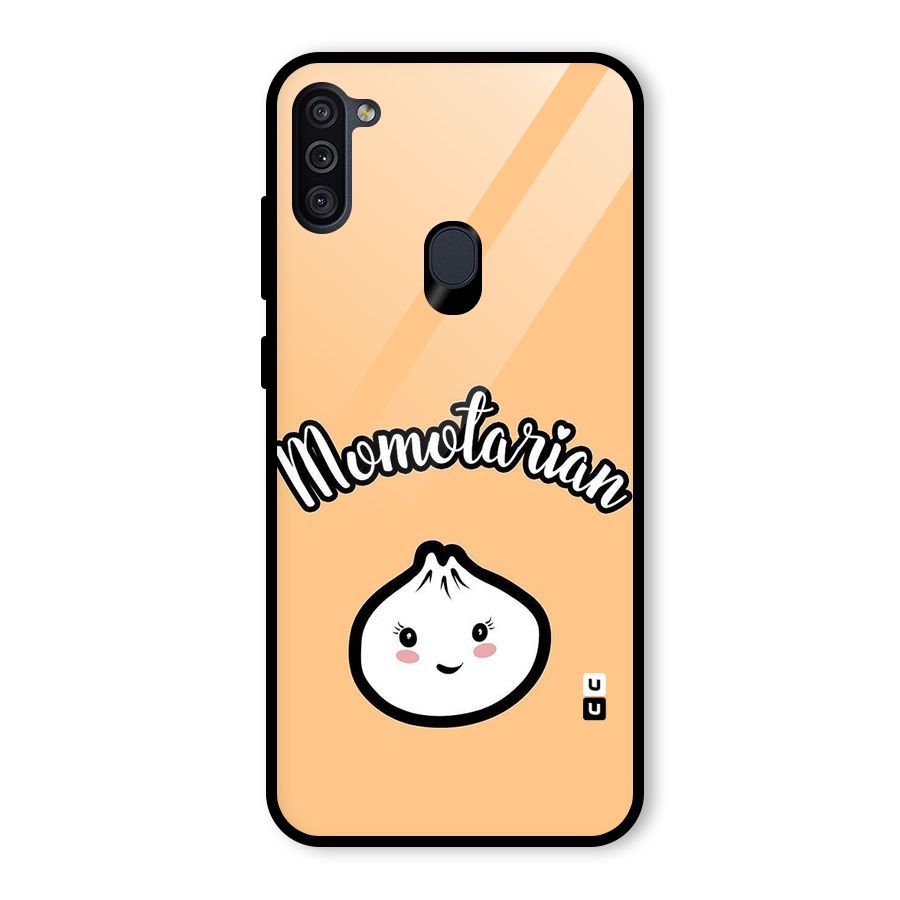 Momotarian Glass Back Case for Galaxy M11