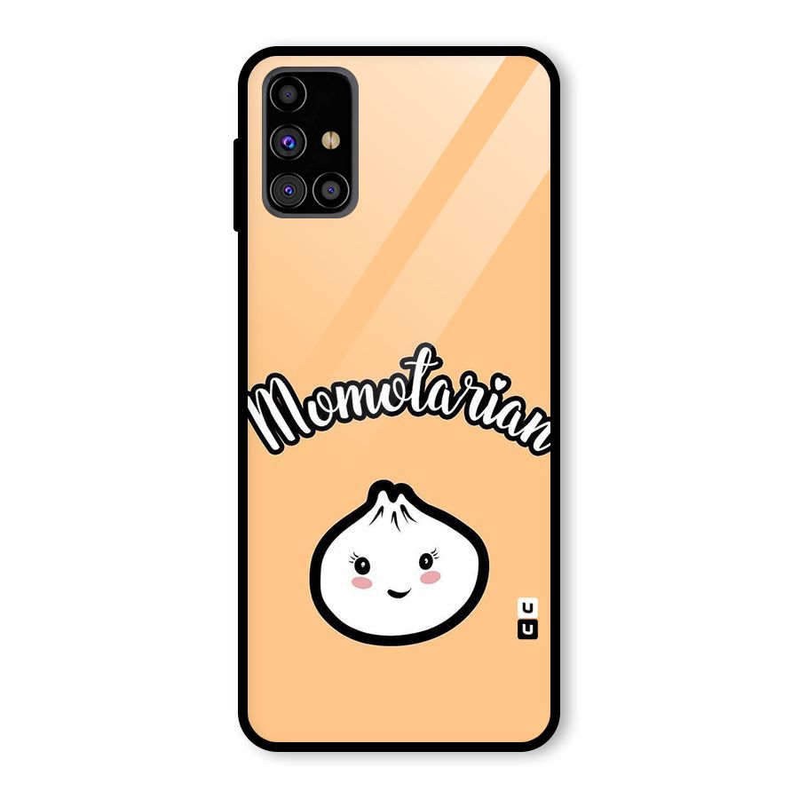 Momotarian Glass Back Case for Galaxy M31s