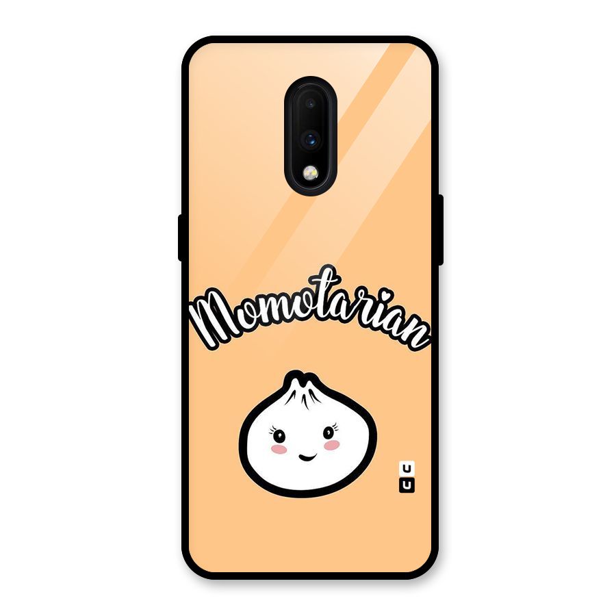 Momotarian Glass Back Case for OnePlus 7
