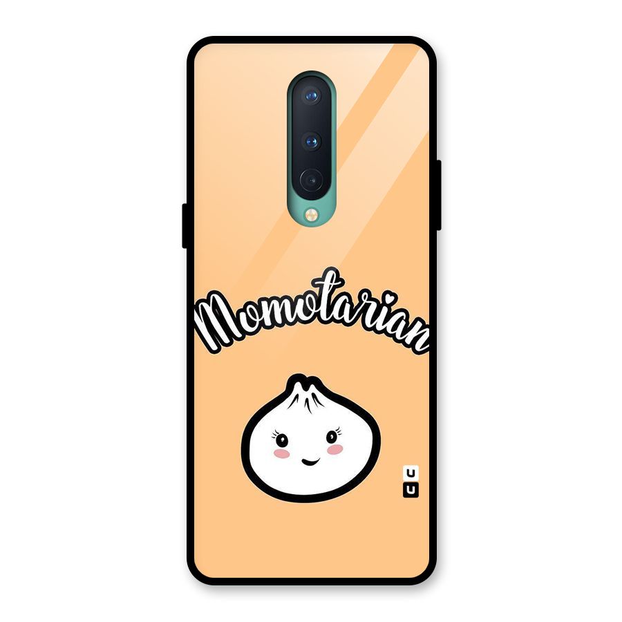 Momotarian Glass Back Case for OnePlus 8