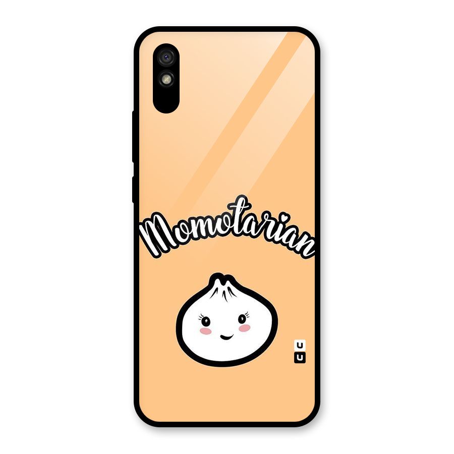Momotarian Glass Back Case for Redmi 9i