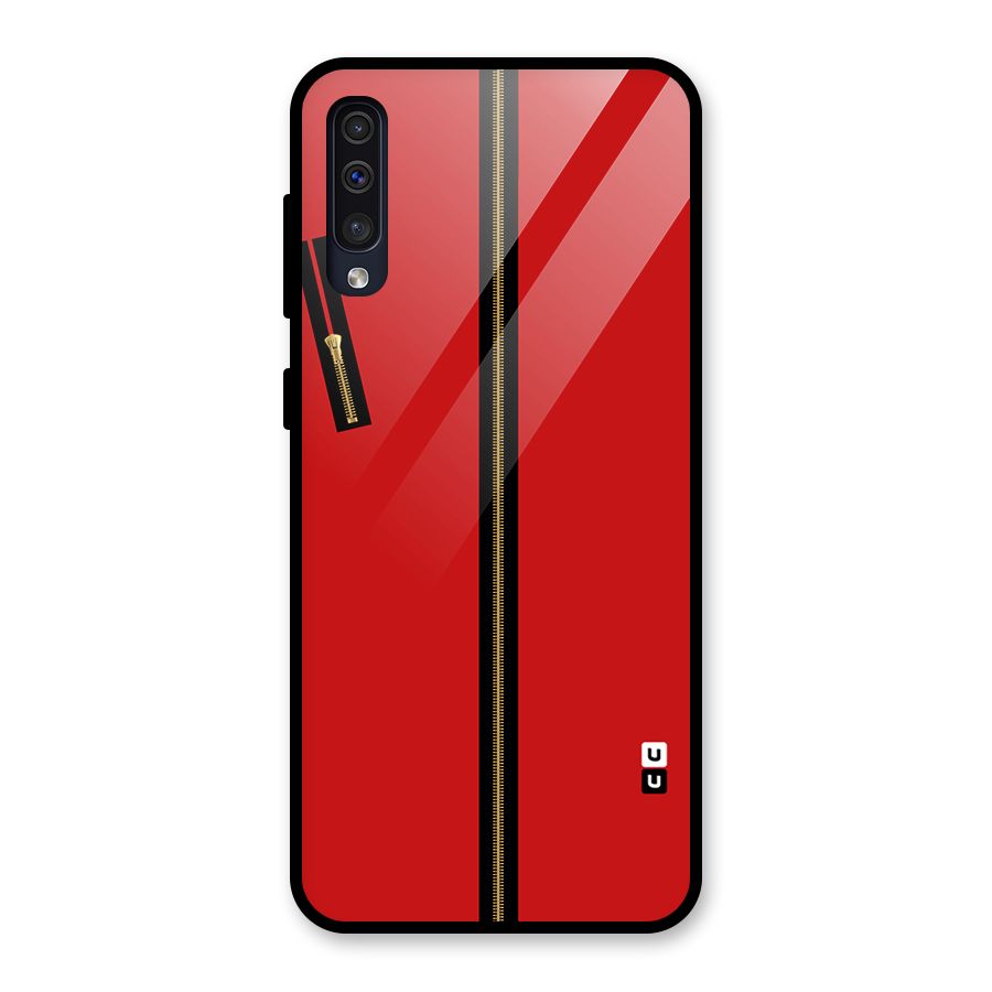 Money Heist Dress Code Minimalist Glass Back Case for Galaxy A50s