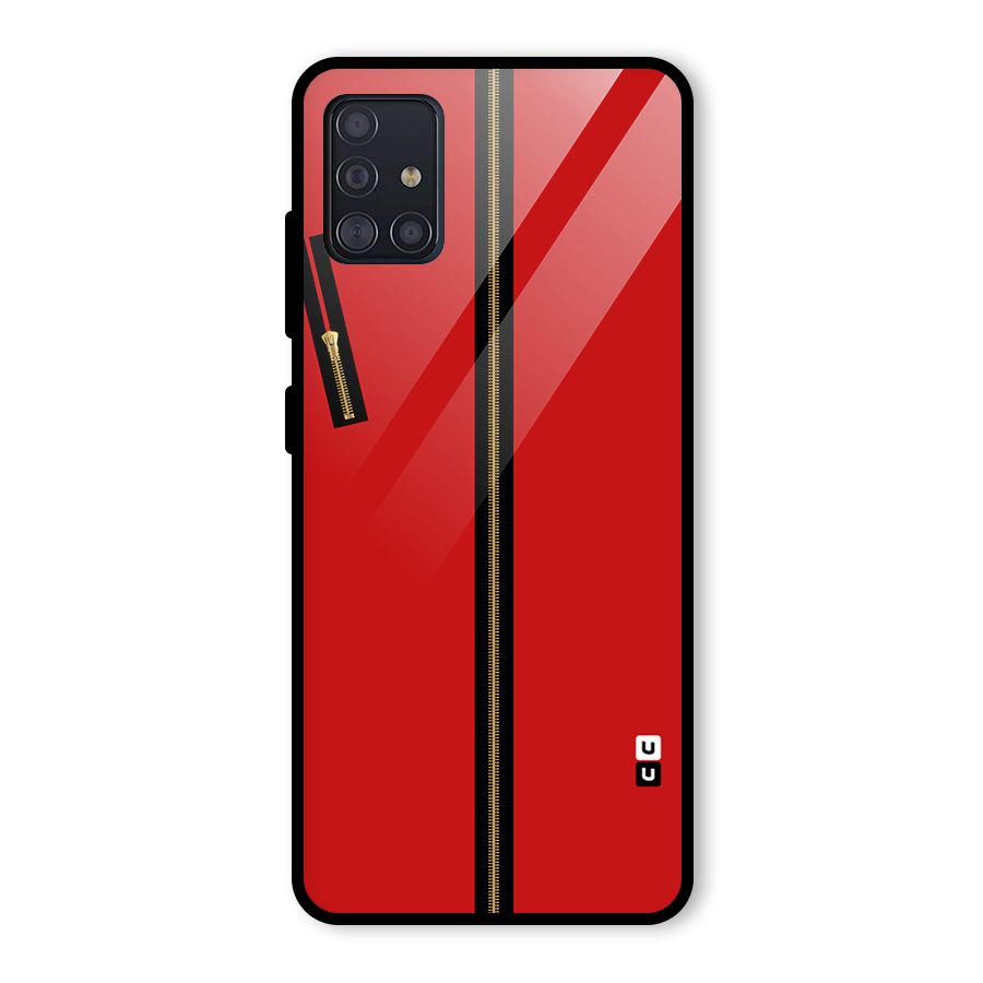 Money Heist Dress Code Minimalist Glass Back Case for Galaxy A51