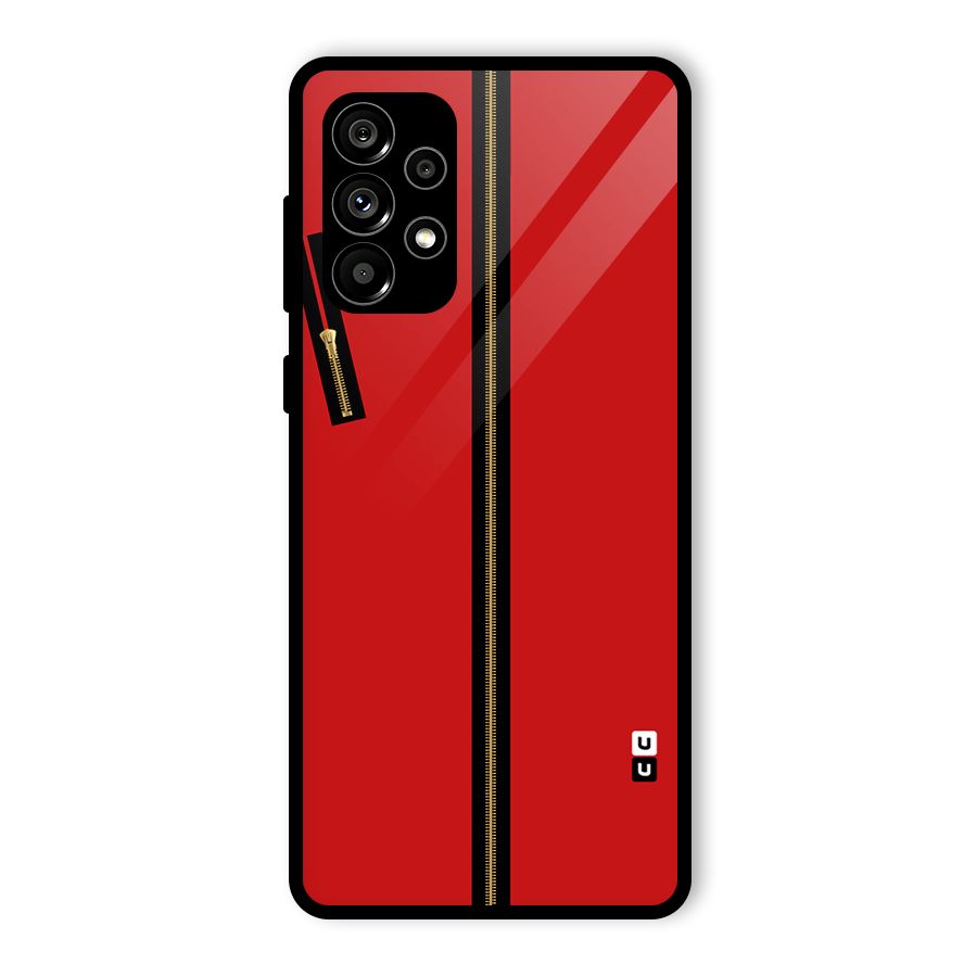 Money Heist Dress Code Minimalist Glass Back Case for Galaxy A73 5G