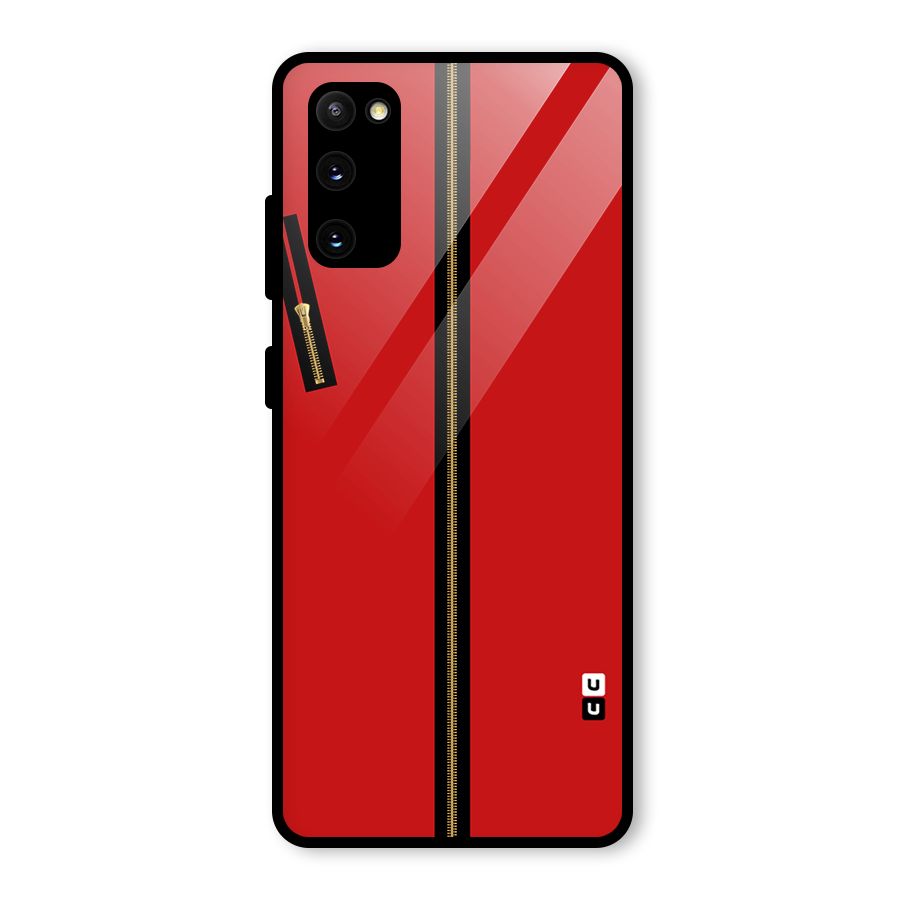 Money Heist Dress Code Minimalist Glass Back Case for Galaxy S20 FE