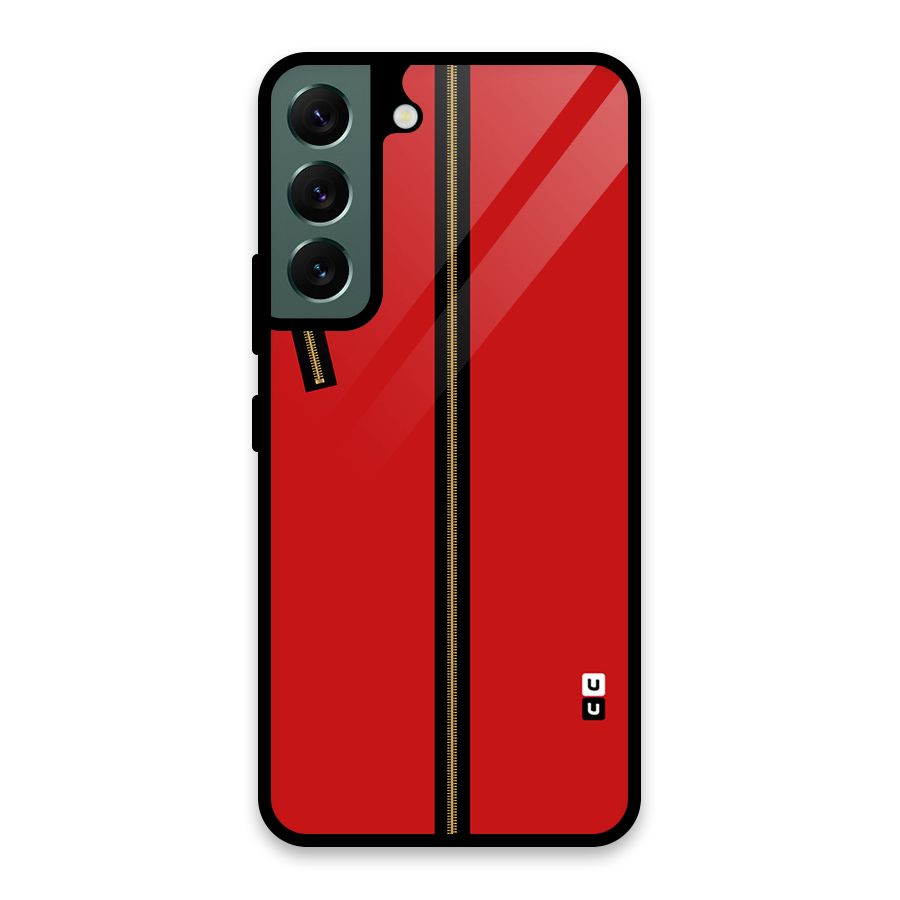 Money Heist Dress Code Minimalist Glass Back Case for Galaxy S22 5G