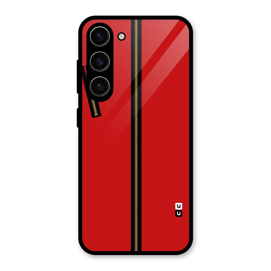Money Heist Dress Code Minimalist Glass Back Case for Galaxy S23