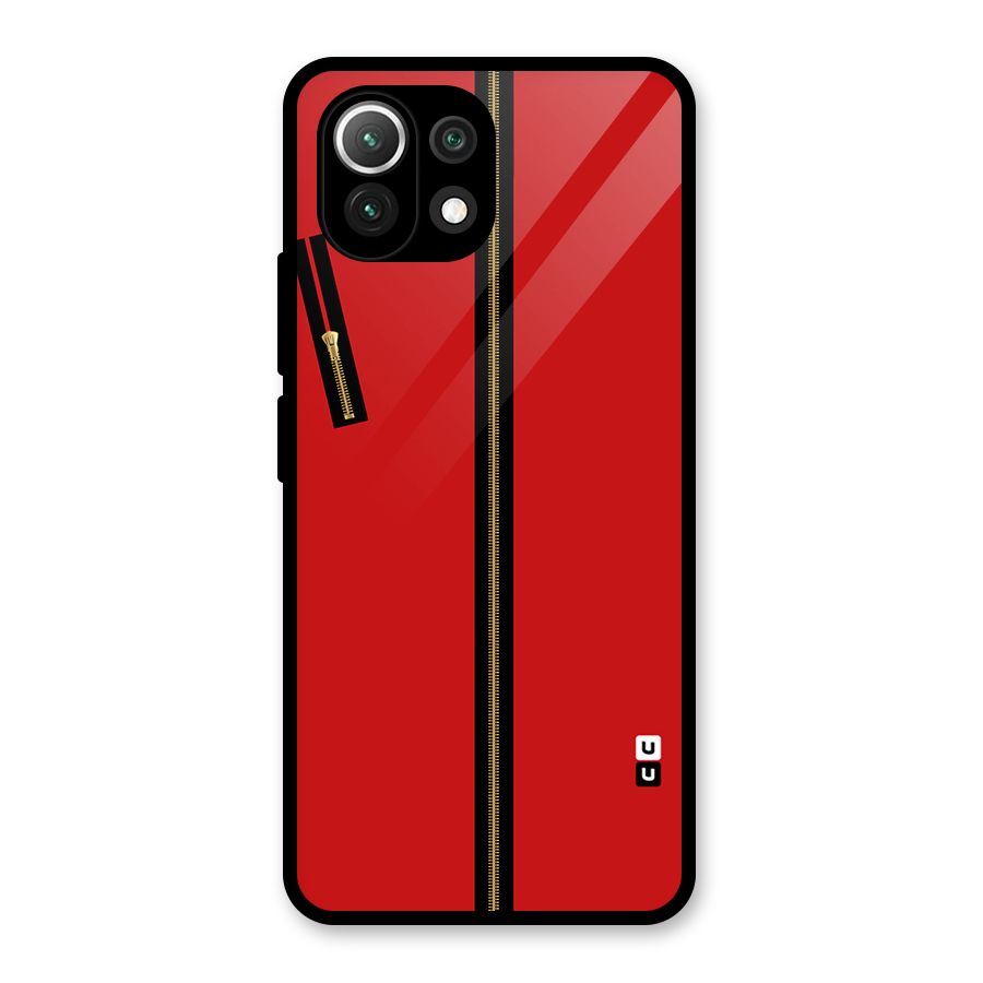 Money Heist Dress Code Minimalist Glass Back Case for Mi 11 Lite NE 5G