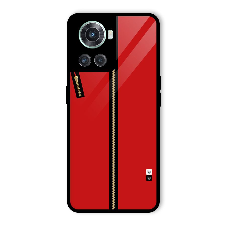 Money Heist Dress Code Minimalist Glass Back Case for OnePlus 10R