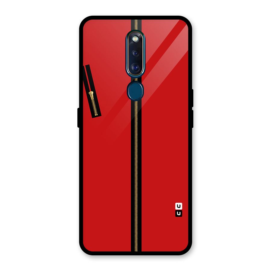 Money Heist Dress Code Minimalist Glass Back Case for Oppo F11 Pro