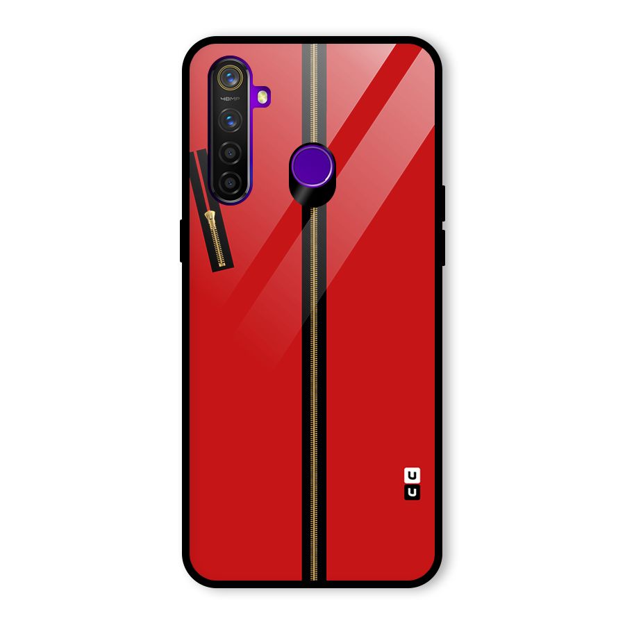 Money Heist Dress Code Minimalist Glass Back Case for Realme 5 Pro