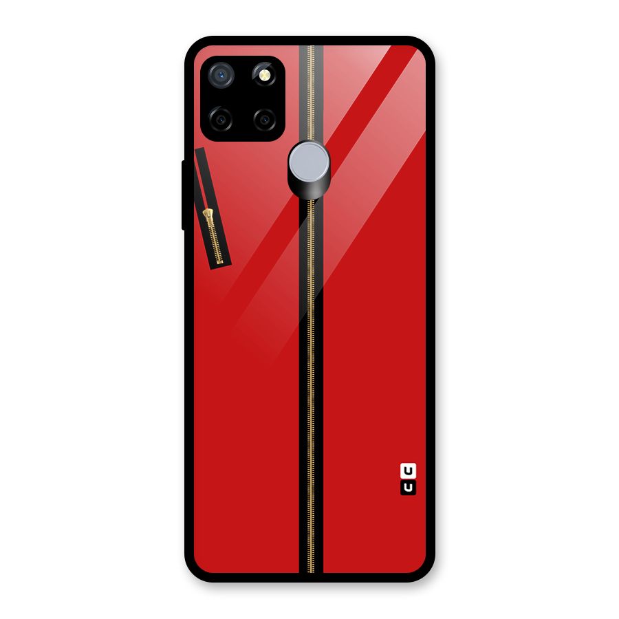 Money Heist Dress Code Minimalist Glass Back Case for Realme Narzo 20