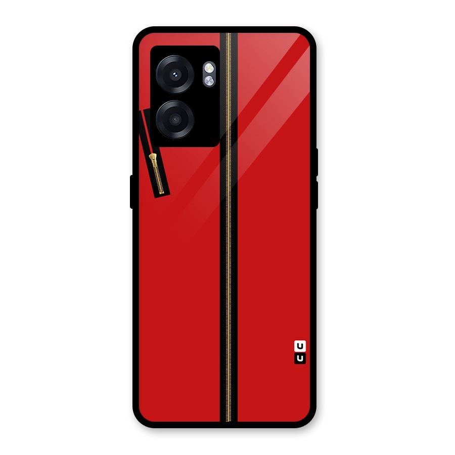 Money Heist Dress Code Minimalist Glass Back Case for Realme Narzo 50 5G
