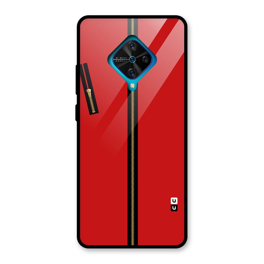 Money Heist Dress Code Minimalist Glass Back Case for Vivo S1 Pro