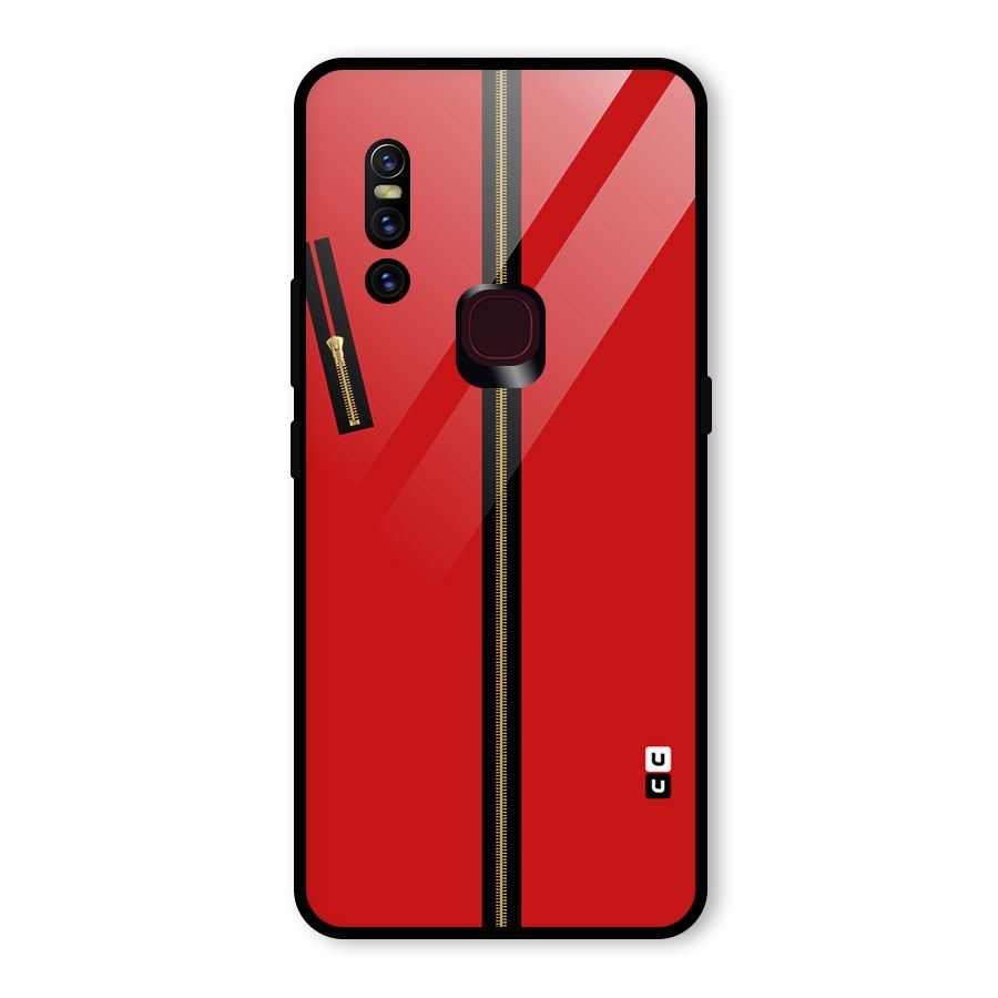 Money Heist Dress Code Minimalist Glass Back Case for Vivo V15
