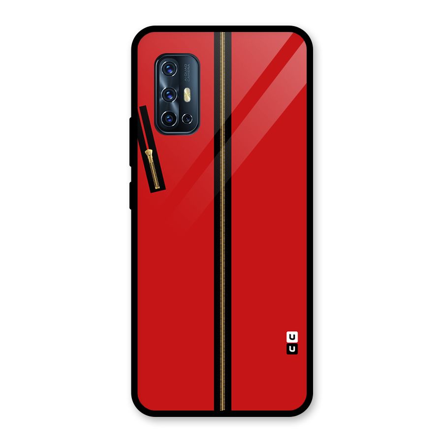 Money Heist Dress Code Minimalist Glass Back Case for Vivo V17