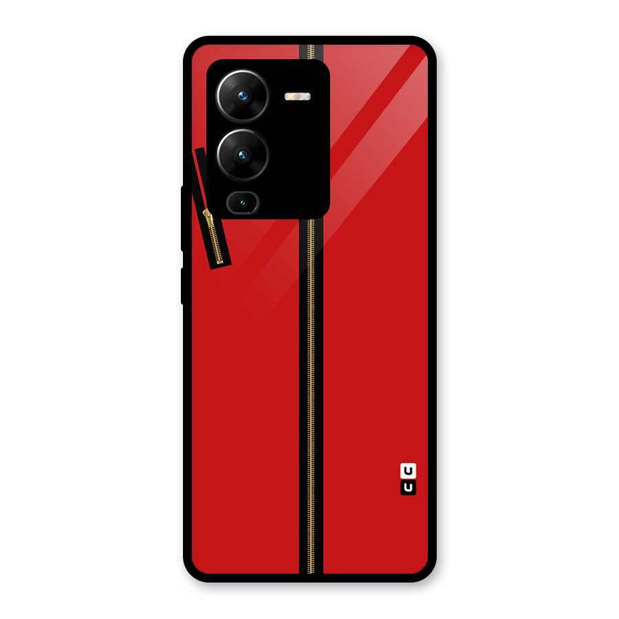 Money Heist Dress Code Minimalist Glass Back Case for Vivo V25 Pro