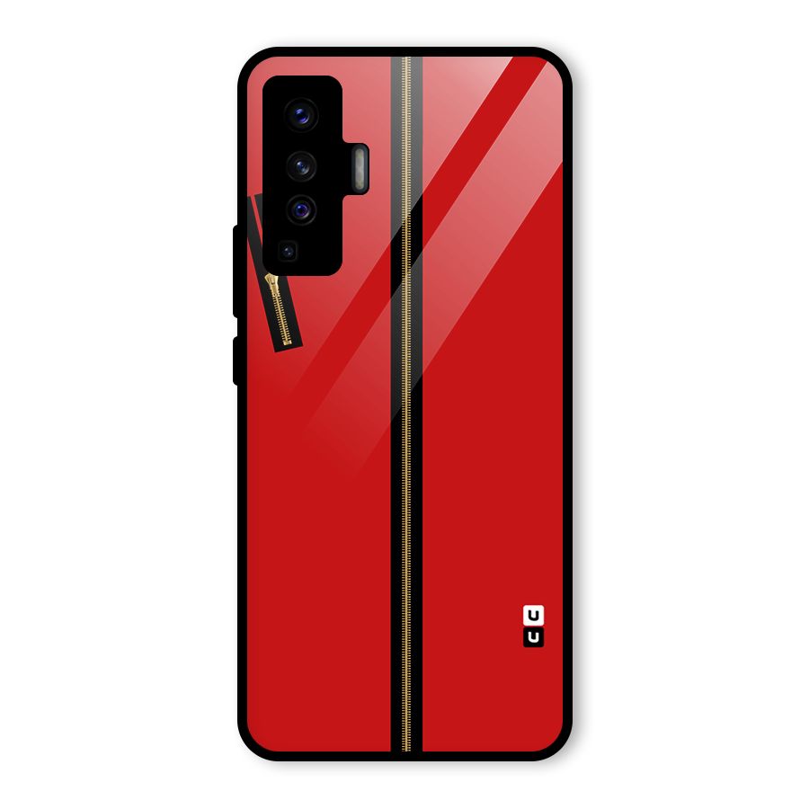 Money Heist Dress Code Minimalist Glass Back Case for Vivo X50