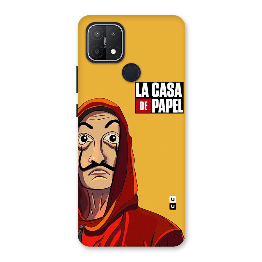 Money Heist La Casa De Papel Back Case for Oppo A15